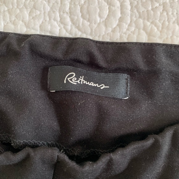 Reitmans Black Legging Dress Pant Size L - Picture 3 of 3